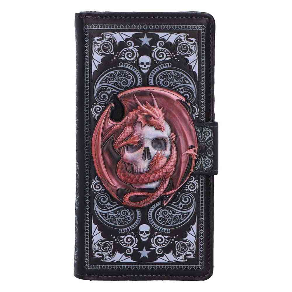Nemesis Now - Skull Embrace Embossed Purse (AS) Ladies wallet - Multicolours